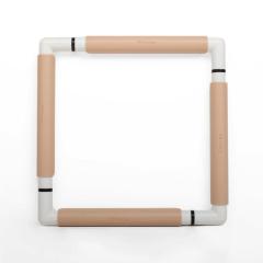 Nurge Clip (Snap) Frame 29x29 cm beige - Stickrahmen Clip-System
