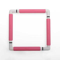 Nurge Clip (Snap) Frame 29x29 cm pink - Stickrahmen Clip-System