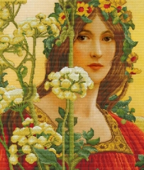 Stickpackung Needleart World - Our lady of cow parsley (Elisabeth Sontel)