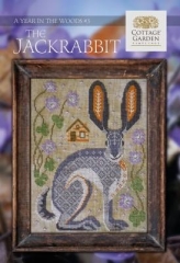 Stickvorlage Cottage Garden Samplings - Year In The Woods 3 The Jackrabbit 