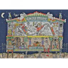 Cut Thru Ghost Train - Bothy Threads Amanda Loverseed (Stickpackung)