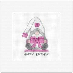 Heritage Crafts - Birthday Card Gonk - Bow