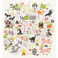 Bothy Threads - Countdown To Halloween (Stickpackung)