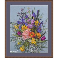 Garden Awakening - Merejka (Stickpackung mit digitaler Vorlage)