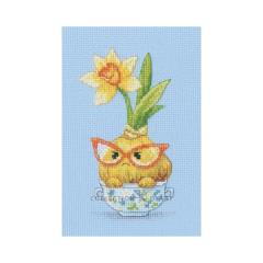 Stickpackung Collection d'Art - Grumpy Daffodil