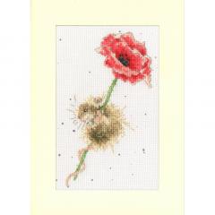 Poppy Mouse - Bothy Threads Hannah Dale (Materialpackung ohne Stickmuster)