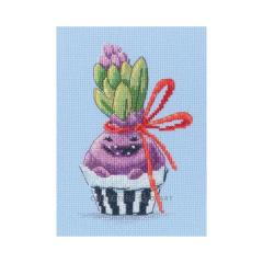 Stickpackung Collection d'Art - Happy Hyacinth
