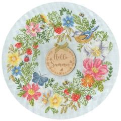 Bothy Threads - Jane Sunner - Summer Wreath