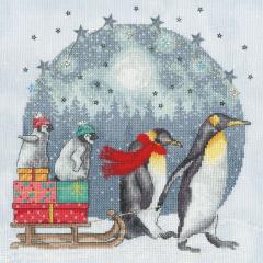 Winter Waddle - Bothy Threads Jane Sunner (Stickpackung)