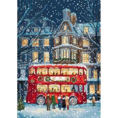 Leti Stitch - London Christmas Bus