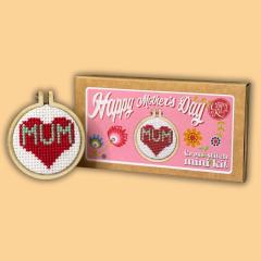 The Crafty Kit Company - Matchbox Happy Mothers Day (Heart)