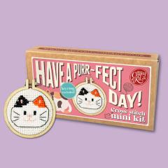 The Crafty Kit Company - Matchbox Have a Purr-fect Day!