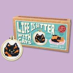 The Crafty Kit Company - Matchbox Life is Better with Cats