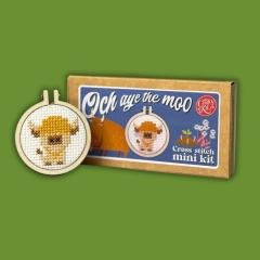 The Crafty Kit Company - Matchbox Och aye the Moo! (Highland Cow)
