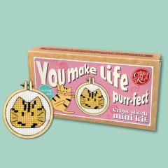 The Crafty Kit Company - Matchbox You make Life Purr-fect