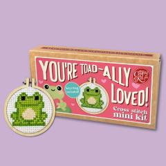 The Crafty Kit Company - Matchbox Youre Toad-ally Loved!