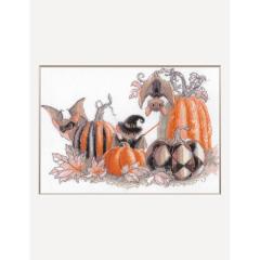 Pumpkin Bat Party - Aine (Stickpackung)