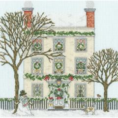 Christmas Townhouse - Bothy Threads Sally Swannell (Stickpackung)