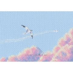 RTO - Seagulls in Pink Sky