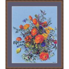 Sunlit Petals - Merejka (Stickpackung mit digitaler Vorlage)