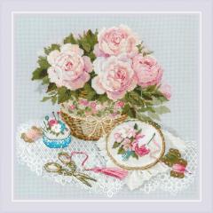 Time for Stitching - Riolis (Stickpackung)