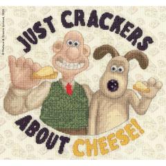 Stickpackung Bothy Threads - Wallace & Gromit - Just Crackers About Cheese!