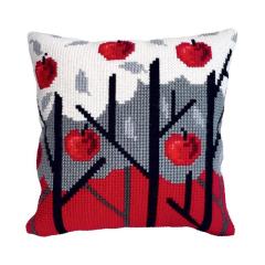 Apple Garden - Kreuzstichkissen Collection dArt