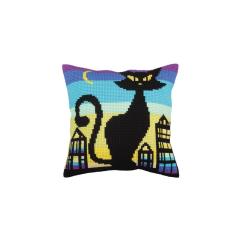 Collection dArt - Kreuzstichkissen Black Grace I