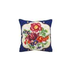 Collection dArt - Kreuzstichkissen Meissem Droite