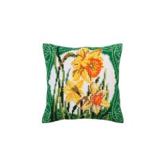 Collection dArt - Kreuzstichkissen Narcissus