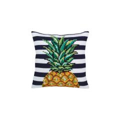 Collection dArt - Kreuzstichkissen Pineapple