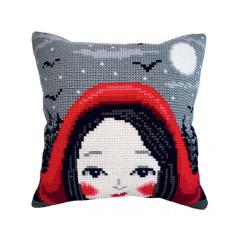Collection dArt - Kreuzstichkissen Red Ridinghood