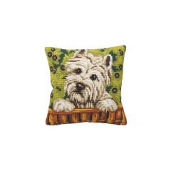 Collection dArt - Kreuzstichkissen Westy