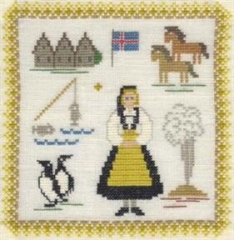 Fremme Stickpackung - Island