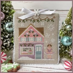 Stickvorlage Country Cottage Needleworks - Nutcracker Village 2 Sugar Plum's Sweet Shop