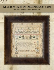 Stickvorlage Shakespeares Peddler - Mary Ann Mingay 1796