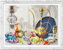 Stickpackung Chudo Igla - Bright Colors of Morocco 40x30 cm