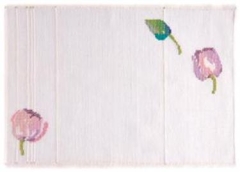 Fremme Stickpackung - Platzset Tulpen