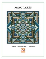 Stickvorlage CM Designs 10,000 Lakes 