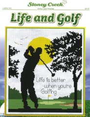 Stickvorlage Stoney Creek Collection - Life And Golf
