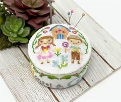 Stickvorlage Tiny Modernist Inc - Fairy Tale Pin Cushions Hansel & Gretel