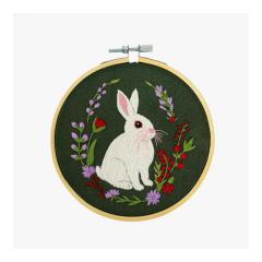 Milpoint - Garden Rabbit mit Stickring