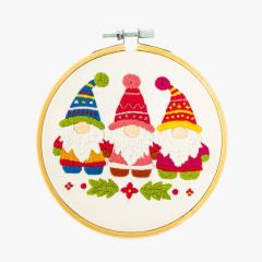 Milpoint - Santas Gnomes mit Stickring