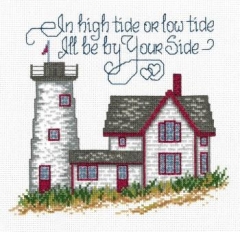 Stickvorlage Imaginating - By Your Side Lighthouse 