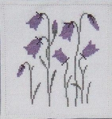 Fremme Stickpackung - Glockenblumen