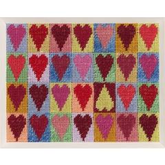 Der feine Faden Stickpackung - Falling in love (Kreuzstich)