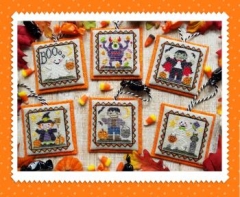 Stickvorlage Waxing Moon Designs - Halloween Littles