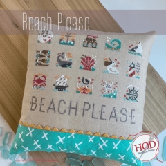 Stickvorlage Hands On Design - Beach Please