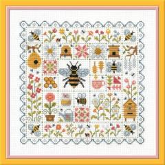 Jardin Privé - Patchwork Aux Abeilles (Stickvorlage)