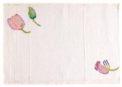 Fremme Stickpackung - Platzset Tulpen
